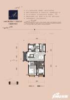 汉阳城二期云顶3室2厅2卫139㎡户型图