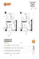 庭瑞新汉口2室2厅2卫45.5㎡户型图