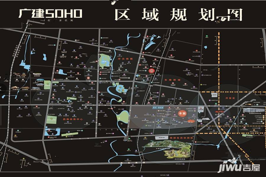 广建SOHO位置交通图