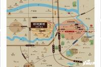 龙湖首创禧瑞郦城位置交通图