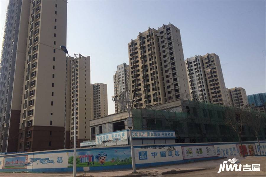 中建锦苑商业街实景图图片