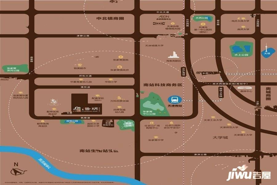 融侨阳光城皓玥位置交通图图片