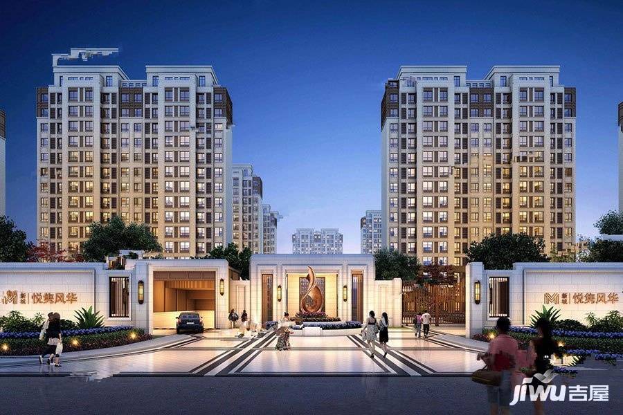 新城悦隽风华实景图图片