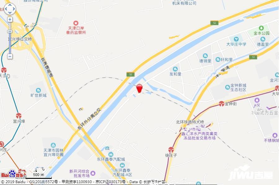 中建锦绣丽城当红PRO位置交通图