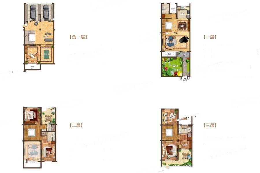 中南瑞马樾府5室2厅4卫220㎡户型图