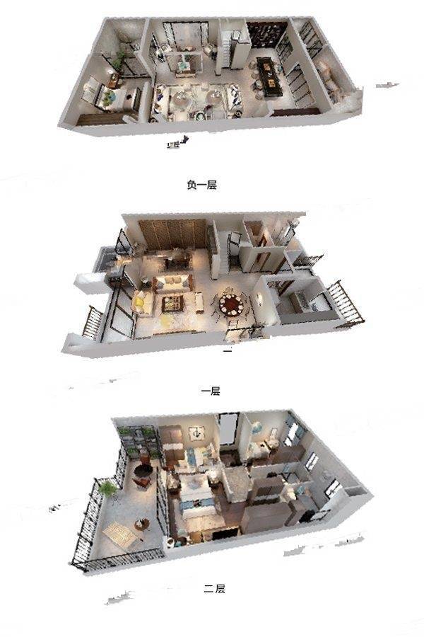 碧桂园济州府3室2厅3卫170㎡户型图