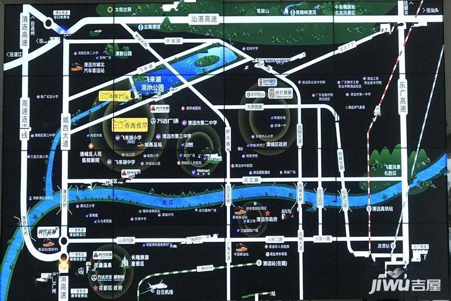 时代香海彼岸（二期）位置交通图图片