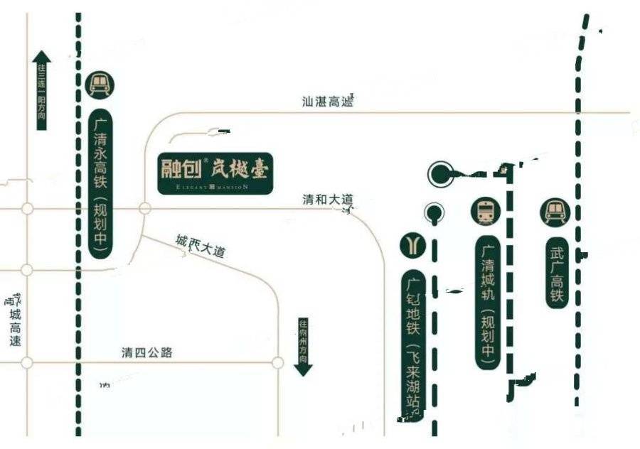 融创岚樾臺位置交通图图片