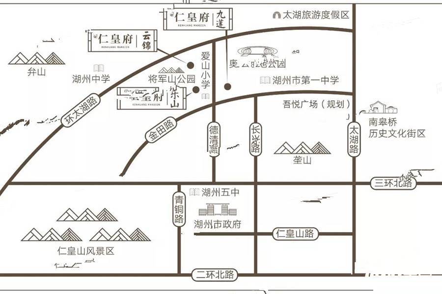 大家仁皇府（云锦）位置交通图图片