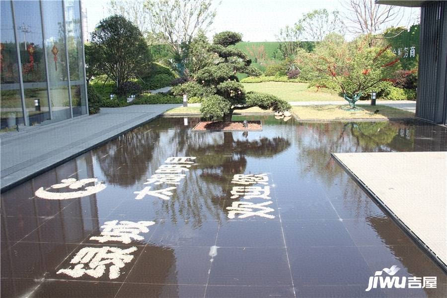 绿城太湖明月实景图图片