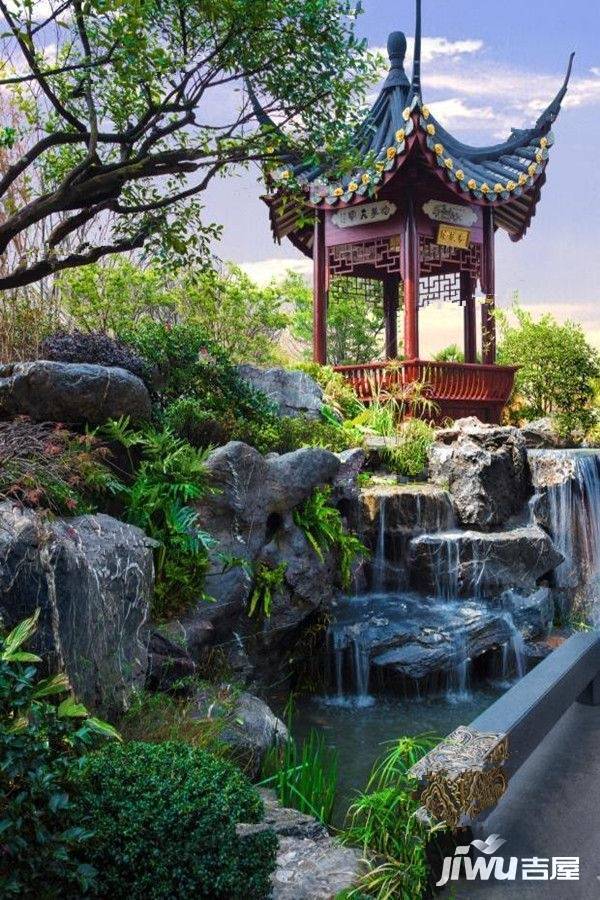 广州院子实景图图片