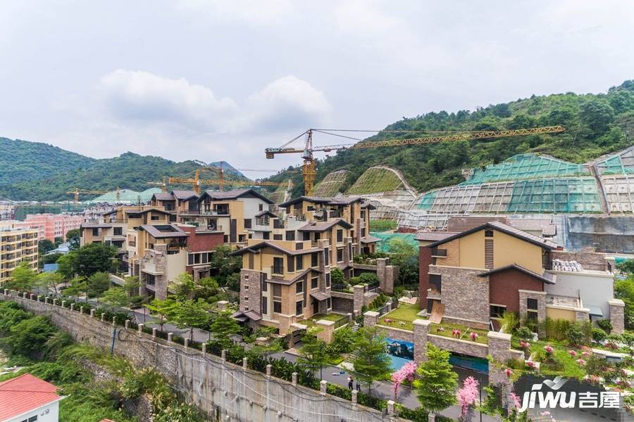 保利桃花源实景图图片