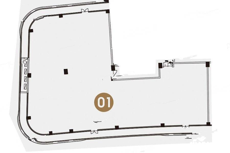 南沙水岸广场（商用）1室0厅0卫705㎡户型图
