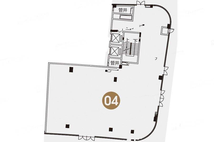 南沙水岸广场（商用）1室0厅0卫421㎡户型图