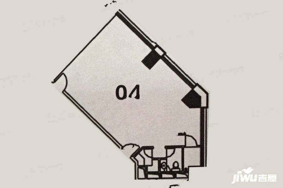 寰城海航广场普通住宅133㎡户型图