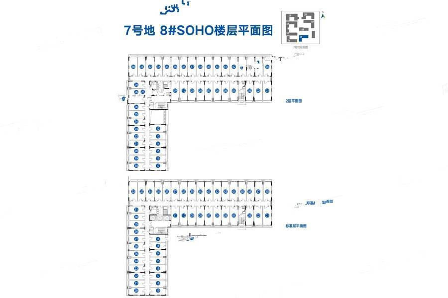 广州国际空港中心普通住宅27㎡户型图