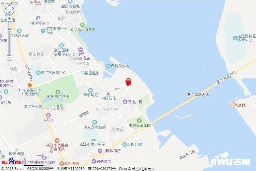 湛江招商国际邮轮城位置交通图