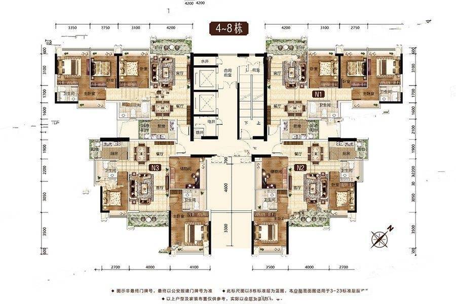 海逸半岛户型图