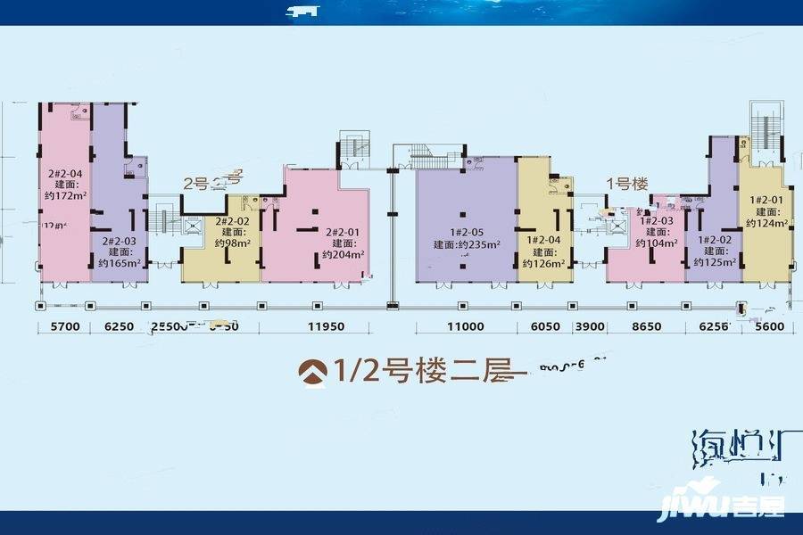 朗悦轩（商铺）普通住宅235㎡户型图