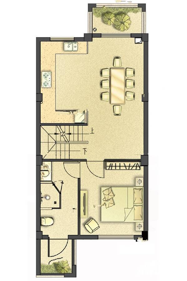 大唐世家熊猫墅6室6厅5卫131㎡户型图