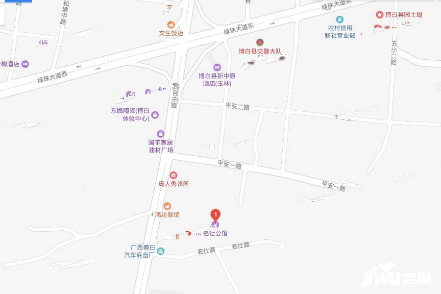 泽坤名仕公馆位置交通图1