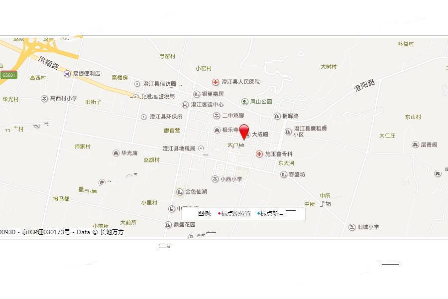 澄江文化商业街位置交通图1