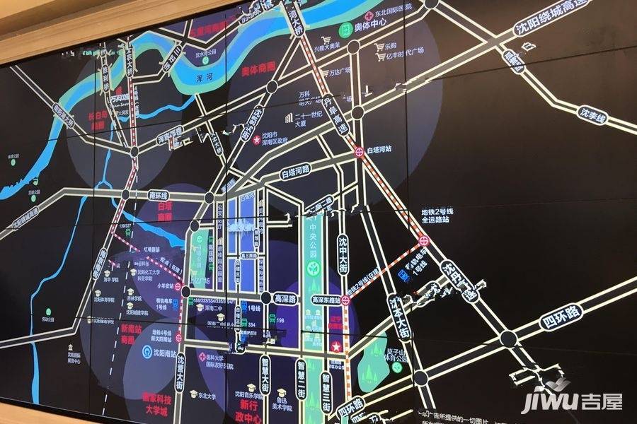 信达万科城位置交通图图片