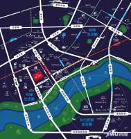 龙湖九里颐和位置交通图图片