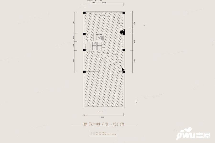 招商雍景湾3室3厅4卫172㎡户型图