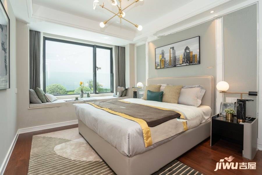 蓝绿和园样板间图片