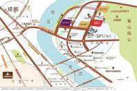 新城悦隽香江位置交通图