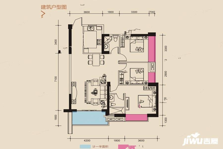 瑞居海布斯卡二期户型图