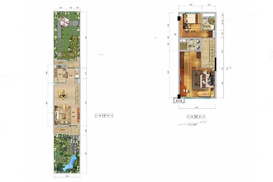 碧桂园上观2室4厅3卫167㎡户型图