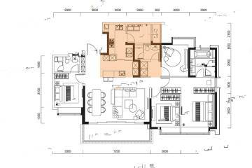 成都麓湖生態城戶型圖-房型圖-平面圖-吉屋網