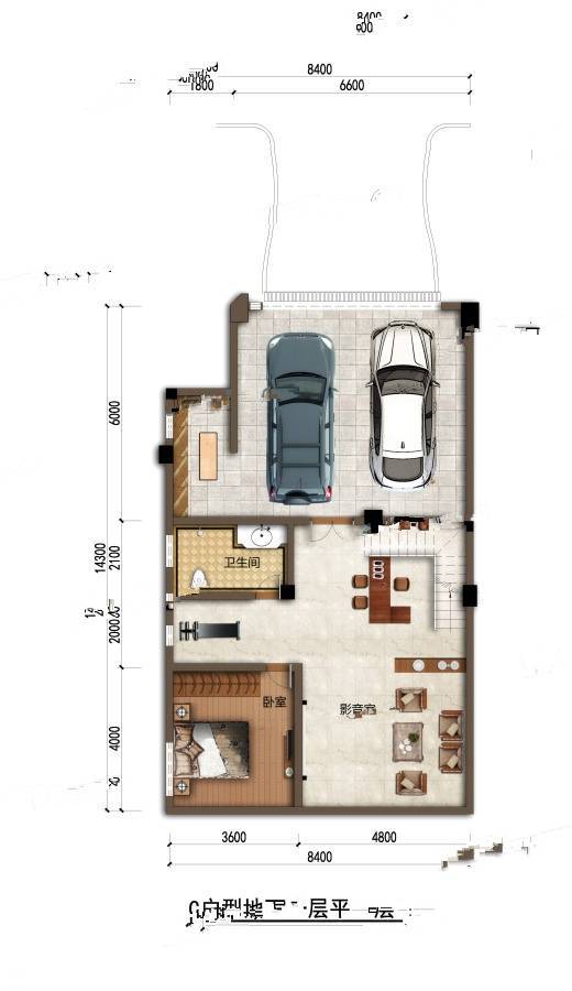 东山格墅6室7厅5卫396㎡户型图