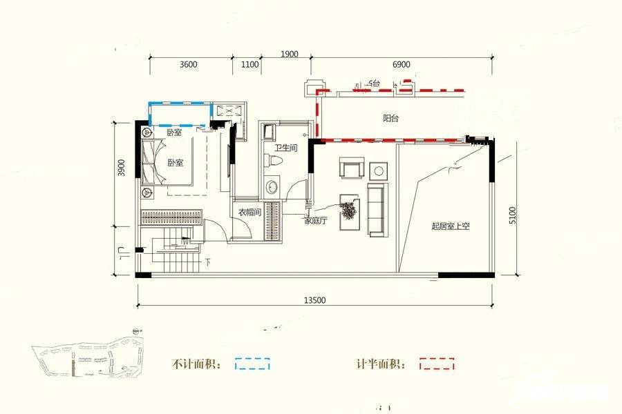 佳乐国际城4室2厅2卫145㎡户型图