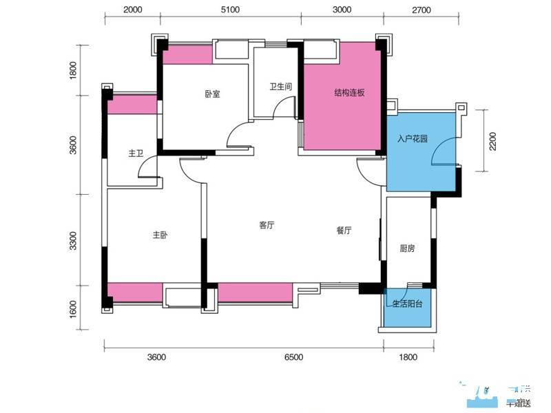 东城国际户型图