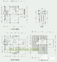 都江之春二期4室5厅3卫349.8㎡户型图