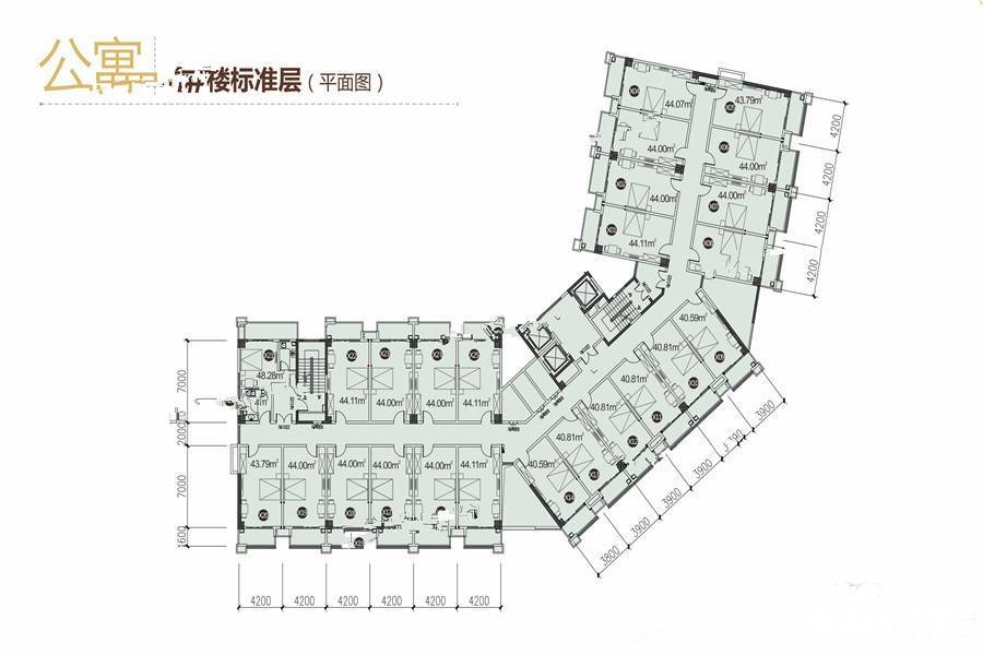 成都万达城1室1厅1卫1084.9㎡户型图