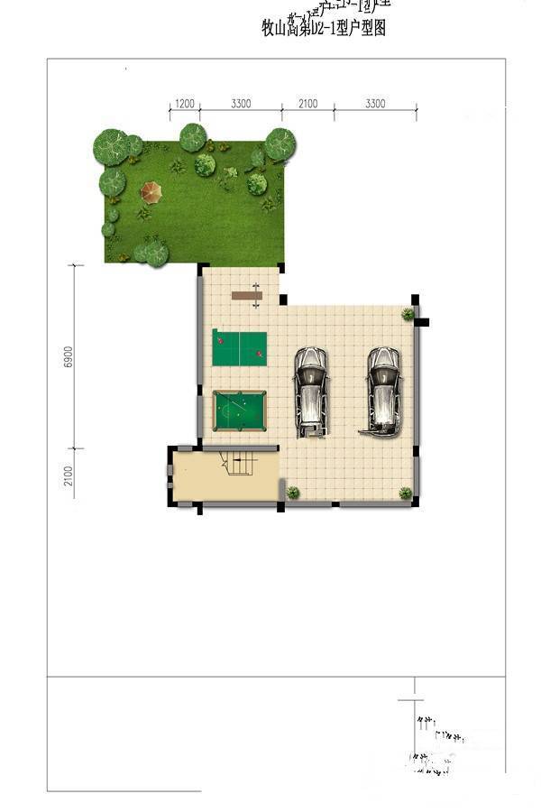 牧山高第5室5厅4卫311.4㎡户型图