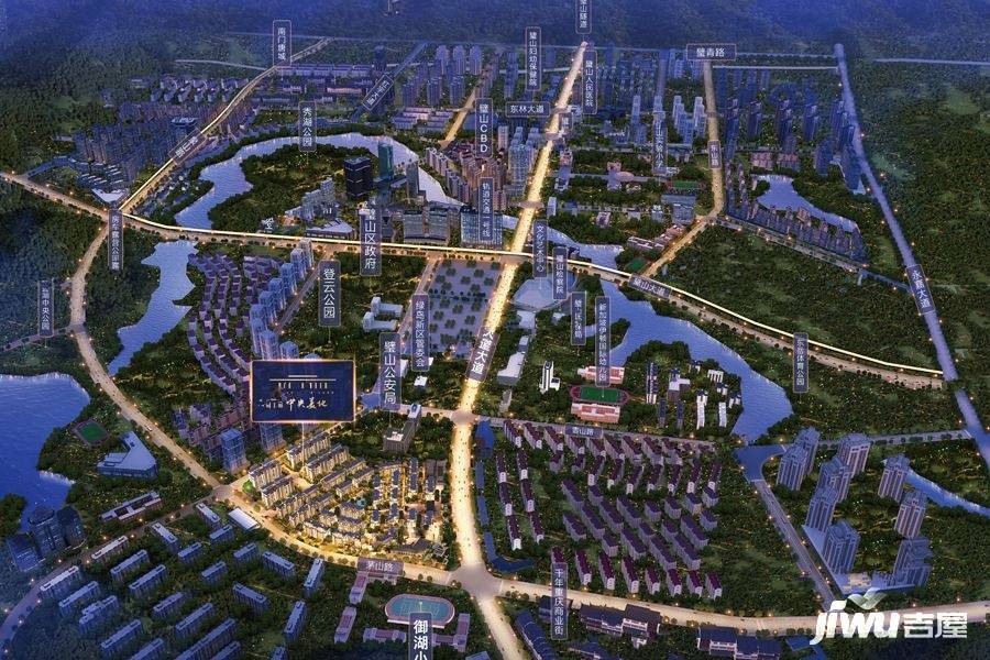 久桓中央美地位置交通图图片