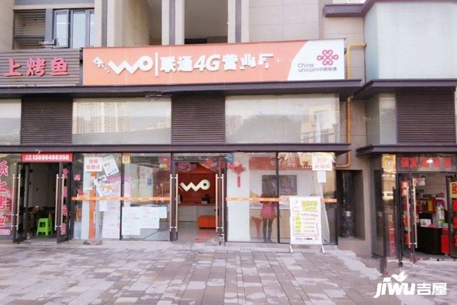 万科金色悦城商业金街实景图图片