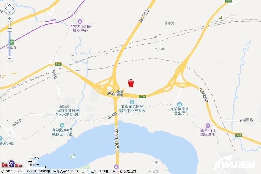 启迪协信重庆科技城位置交通图图片
