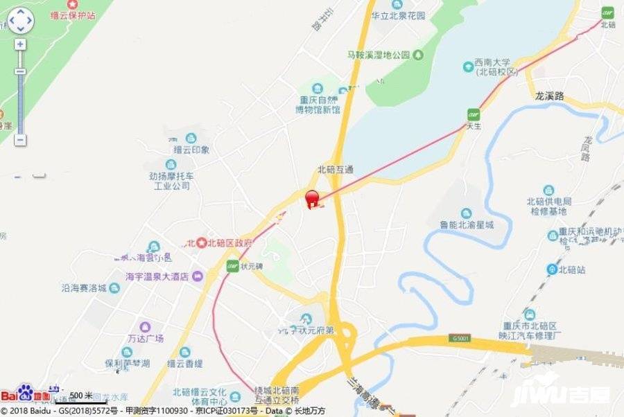 禹洲雍锦府位置交通图4