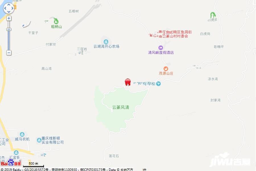 珞璜碧桂园翡翠蓝山位置交通图图片