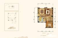 恒大云湖上郡5室2厅3卫170㎡户型图