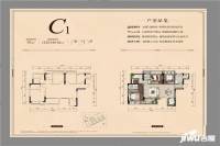 中洲半岛城邦3室2厅2卫116㎡户型图