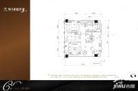 力帆红星国际广场紫檀庄园2室2厅2卫167.5㎡户型图