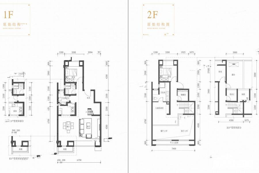 保利大国璟5室2厅2卫150㎡户型图