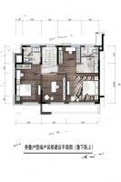 欧麓花园城棠屿3室3厅3卫156.2㎡户型图